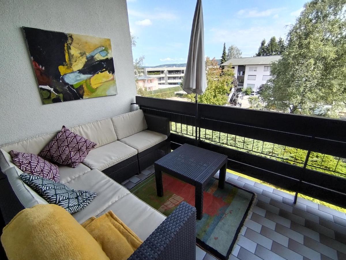 شقة Waldeslust Warmbad Mit Balkon Und Privatem Parkplatz فيلاخ المظهر الخارجي الصورة
